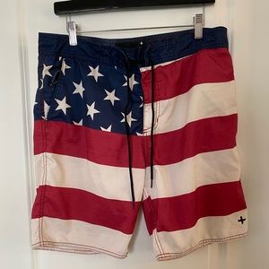 American flag bathing suit